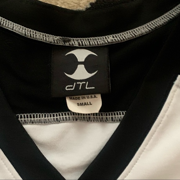 DTL Sportswear Skull & Racket Rhinestone Tennis Tops - Picture 5 of 10